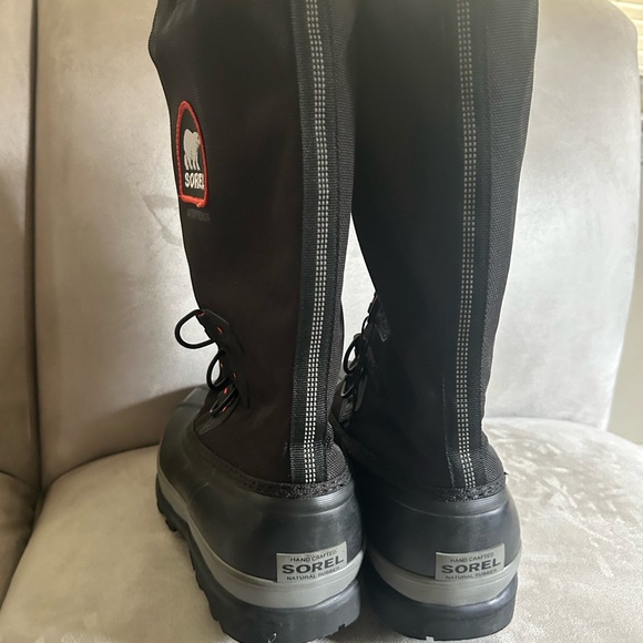 Sorel Glacier XT Men's Insulated Waterproof Winter Boots Liner Size 7 Black bear - Picture 5 of 8